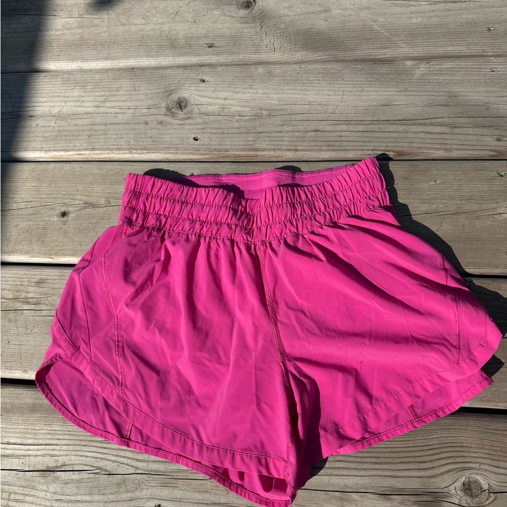 Women's Pink Lululemon Shorts